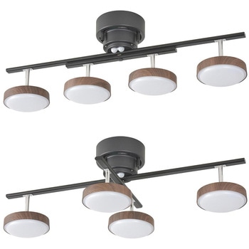 LED4灯シーリングライト オーム電機