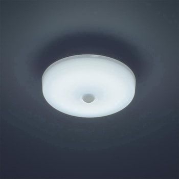 LEDミニシーリングライト 人感センサー 昼光色 オーム電機