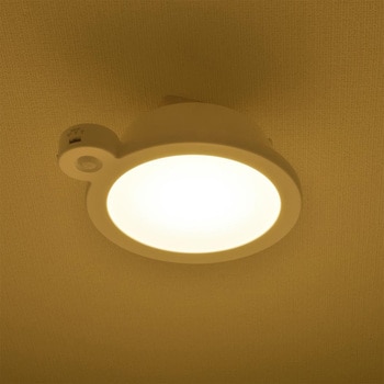 LEDミニシーリングライト センサー付き オーム電機