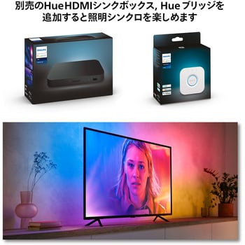 PHTV55 Philips Hue Play グラデーションライトリボン TV 55-60