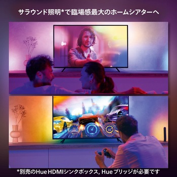 Philips Hue Play グラデーションライトリボン TV 55-60インチ専用 フィリップス