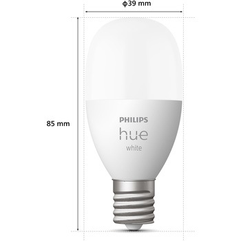 Philips Hue ホワイト E17 電球 40W形相当 フィリップス