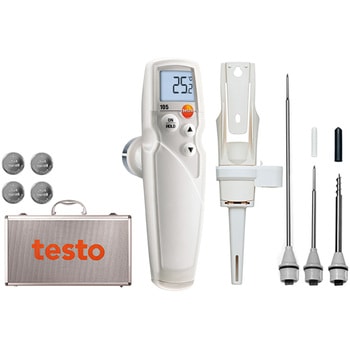 食品用中心温度計 testo 105 温度計 セット testo(テストー)