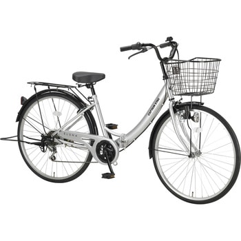 エルナ折りたたみ自転車26インチ外装6段 CAPTAIN STAG