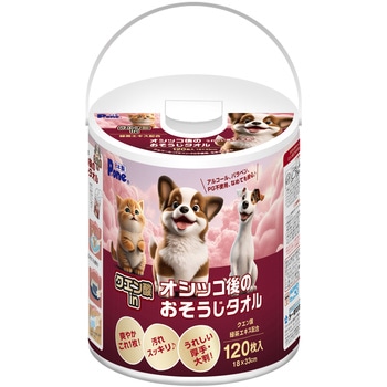 クエン酸 in オシッコ後のおそうじタオル 第一衛材