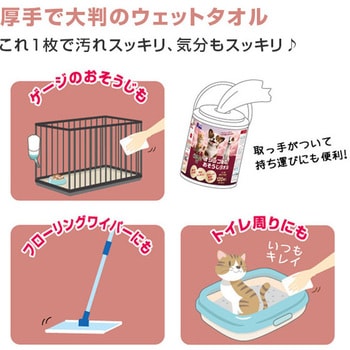 クエン酸 in オシッコ後のおそうじタオル 第一衛材