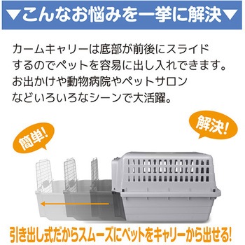 スライド式 ペットキャリー カームキャリー ファンタジーワールド