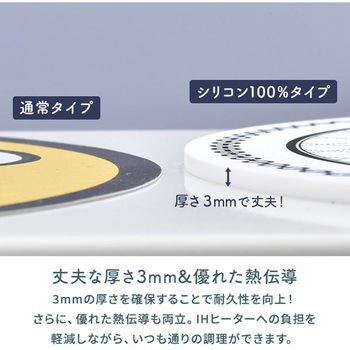 IH保護マット 焼け焦げ防止 IHクッキングヒーター専用 20cm コアントロ エンマスタ