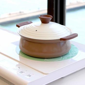 IH保護マット 焼け焦げ防止 IHクッキングヒーター専用 22cm エンマスタ
