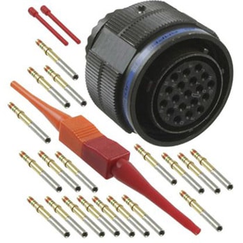 Amphenol Limited MIL規格丸型コネクタ D38999， シリーズ， オス， 19極 D38999/26WD19SN AMPHENOL