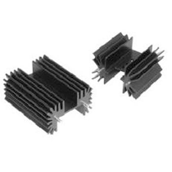 Arcol Ohmite ヒートシンク 長さ：42mm 幅：25mm 高さ：50.8mm， RA-T2X-51E - ARCOL(OHMITE)