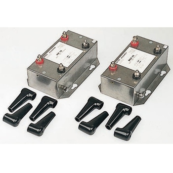 Deltron EMIフィルタ 単相 50A フランジマウント 110 mA 5W 2mΩ - DELTRON