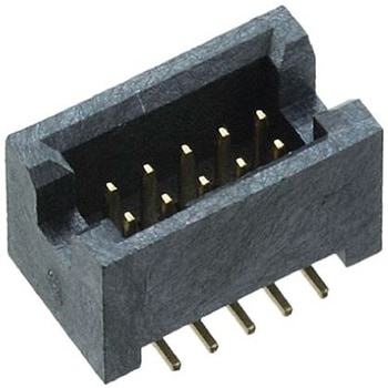 HARWIN 基板接続用ピンヘッダ 10極 1.27mm 2列 M50-4900545 HARWIN