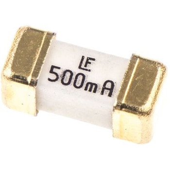 Littelfuse ノンリセッタブルヒューズ 500mA， 125V ac/dc 0451.500MRL - LITTELFUSE