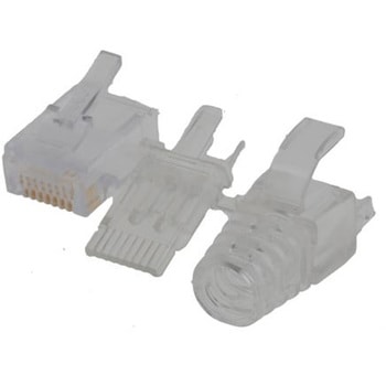 Bel-Stewart RJ45 モジュラーコネクタ， オス， RJ45コネクタ， ケーブルマウント， Cat6a， SS-39100-011 Bel-Stewart
