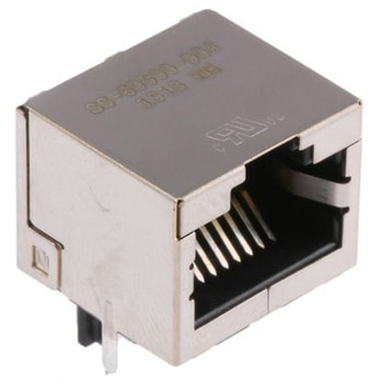 Bel-Stewart RJ45 モジュラーコネクタ， メス， RJ45コネクタ， Cat6a， SS-60300-004 Bel-Stewart