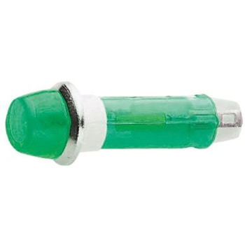 CAMDENBOSS パイロットランプ， 240V， 緑， 実装ホールサイズ:8mm， IND5032211-240-T/GRN CAMDENBOSS