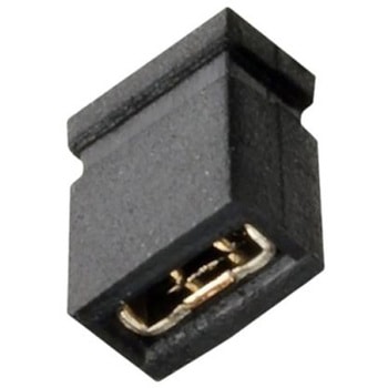 HARWIN ジャンパ M50-1900005， メス， ストレート， 黒， ジャンパ， 2極， 1列， 1.27mmピッチ HARWIN