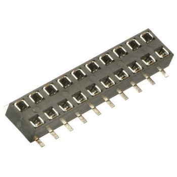 HARWIN 基板接続用ソケット 10 極 2mm 2 列 表面実装 HARWIN
