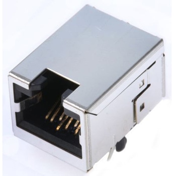 Bel-Stewart RJ45 モジュラーコネクタ， メス， RJ45コネクタ， PCBマウント， Cat6， SS60000-009G Bel-Stewart