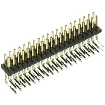 HARWIN ピンヘッダ 40極 1.27mm 2列 M50-3902042 HARWIN