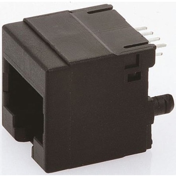 Bel-Stewart RJ45 モジュラーコネクタ， メス， RJ45コネクタ， スルーホール実装， Cat6， SS-60000-007 Bel-Stewart