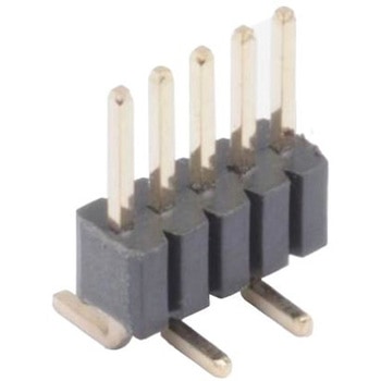 HARWIN ピンヘッダ 5極 1.27mm 1列 M52-040000P0545 HARWIN