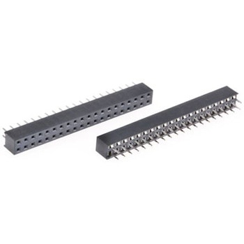 HARWIN 基板接続用ソケット 40 極 2mm 2 列 スルーホール実装 HARWIN