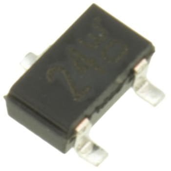 ローム 抵抗内蔵トランジスタ， NPN， 表面実装， 100 mA， DTC114EKAT146 ROHM