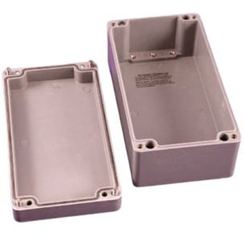Hammond， ガラス繊維強化ポリエステル， 高さ：90 mm， 奥行き：220mm 1590ZGRP123 HAMMOND
