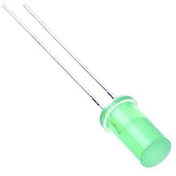 Kingbright LED， 緑， スルーホール実装， 5 mm (T-1 3/4)， L-483GDT KINGBRIGHT