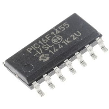 Microchip マイコン， 14-Pin SOIC PIC16F1455-I/SL - MICROCHIP