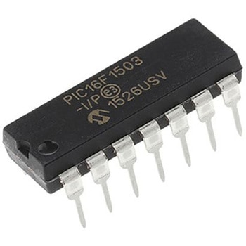 Microchip マイコン， 14-Pin PDIP PIC16F1503-I/P MICROCHIP