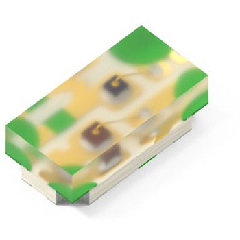 Kingbright LED， 緑，黄， 表面実装， SMD， KPHB-1608CGKSYKC-GX KINGBRIGHT