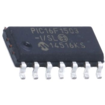 Microchip マイコン， 14-Pin SOIC PIC16F1503-I/SL MICROCHIP