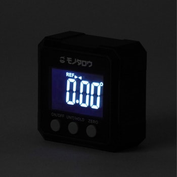 デジタル角度計 ミニ 4面マグネット付 - モノタロウ