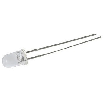 Kingbright LED， 赤， スルーホール実装， 5 mm (T-1 3/4)， L-1503EC - KINGBRIGHT