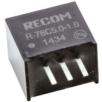 Recom スイッチングレギュレータ，定格：5W RECOM
