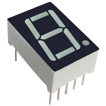 Kingbright LEDディスプレイ， 単桁桁， 赤， 数字表示器， 7セグメント， SC08-11SURKWA KINGBRIGHT