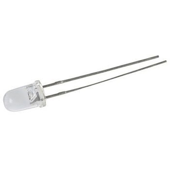 Kingbright LED， 赤， スルーホール実装， 5 mm (T-1 3/4)， L-7113SEC-J3 KINGBRIGHT