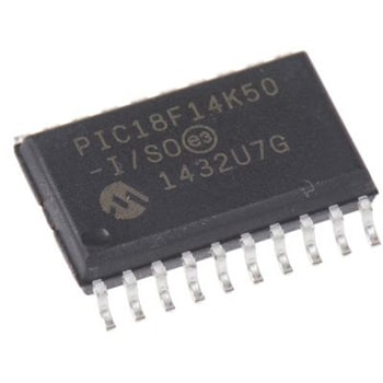 PIC18F14K50-I/SO Microchip マイコン， 20-Pin SOIC PIC18F14K50-I/SO 1袋(5個 ...