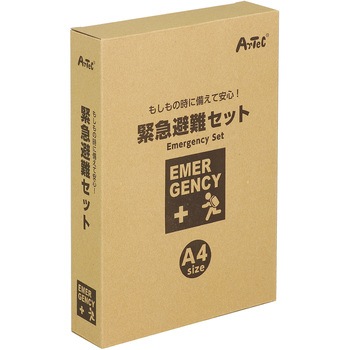 緊急避難セット10点 アーテック[学校教材・教育玩具]