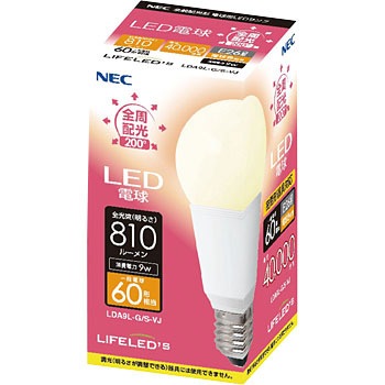 LDA9L-G/S-VJ LIFELEDS(���C�t���b�Y) LED�d��(9W�^�C�v) HotaluX(�z�^���N�X) 01117944