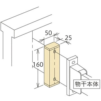 取付パーツ アルミ台座 GIKEN(川口技研)