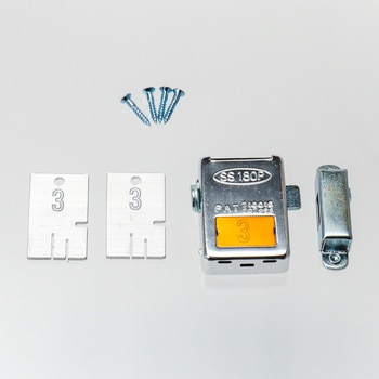 風呂屋錠 左吊(マスターキー仕様) SSロック