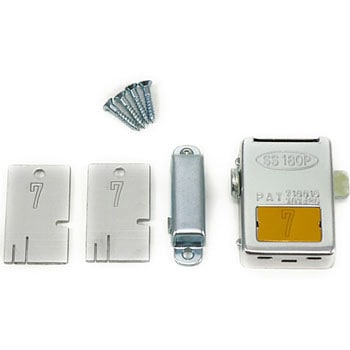 風呂屋錠 左吊(マスターキー仕様) SSロック