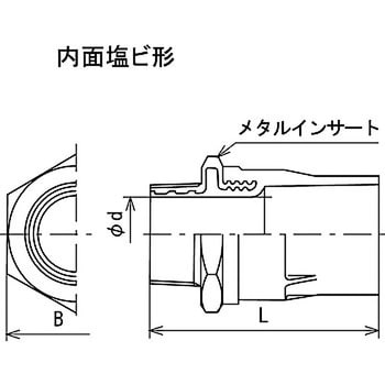 TSMVS Ⅱ型 TSメタルバルブソケット 1個 クボタケミックス(旧 クボタシーアイ) 【通販モノタロウ】