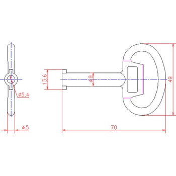 キーロット用ハンドル ジョー・プリンス竹下
