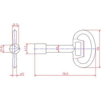 キーロット用ハンドル ジョー・プリンス竹下