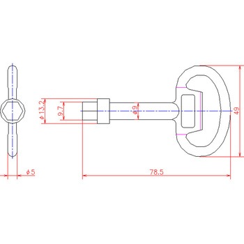 キーロット用ハンドル ジョー・プリンス竹下